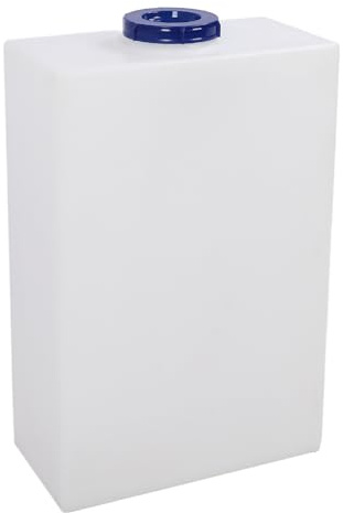 Locadence RV Fresh Water Tank, 12 Gallons RV Water Tank, Excellent Sealing Weather Proof Shock Resistances Water Storage Container for Trailer Campervan Boat Yacht
