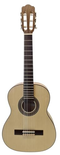 Konzertgitarre 1/2 vollmassiv WoidBua Pro Natura SS100 – massive Fichtendecke & Ahornboden – Kindergitarre für Einsteiger ab 6 Jahren – leichte Bespielbarkeit – ideal für Musikschule & Zuhause