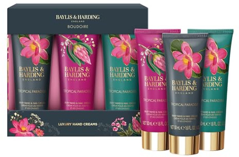 Baylis & Harding Boudoire Tropical Paradise Luxury Hand Treats Gift Set - Vegan Friendly