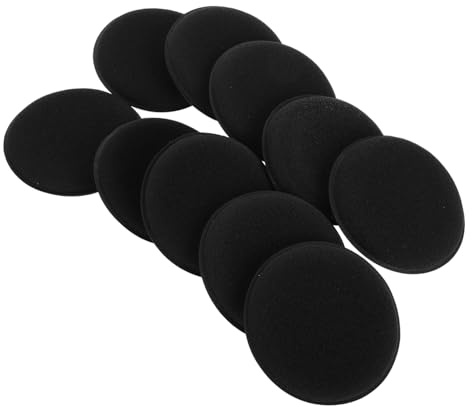 DINHEAROM 10 Piezas Esponjas de Cera para Lavado de Autos de Almohadillas de Microfibra para Aplicación de Cera Herramienta para Detallado y Pulido de Coating de Vehículos Cuidado Automotriz