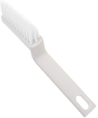 SHERCHPRY Grout Brush for Tile Floors 2pcs with Stiff Bristles and Plastic Handle, Multifunctional Scrub Brush for Shower, Bathroom, Kitchen Cleaning and Baseboards