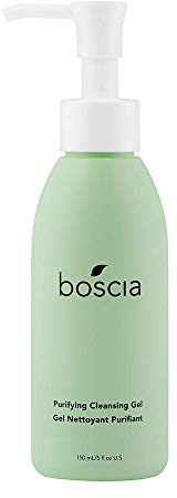 boscia Purifying Cleansing Gel - Vegan, Cruelty-Free, Natural and Clean Skincare | Daily Natural Purifying Deep Cleansing Gel Face Cleanser, 5 fl oz