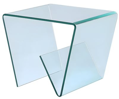 Vente-Unique-Beistelltisch - Sicherheitsglas - Zenia