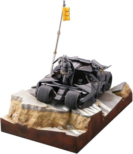 Kaiyodo Legacy of Revoltech LR-054 Bat Mobile Tumbler in Gotham City