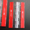 4x Acryl-Scharnier - Kein Klebstoff erforderlich, Selbstklebend. Selbstklebendes Scharnier. Transparenter klarer Acryl-Kunststoff 75mm