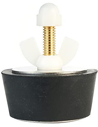 Lamprey Hardware #11 Winter Plug Blow Thru with Schrader Valve for 2 inch Pipe - LHBP11 (1)