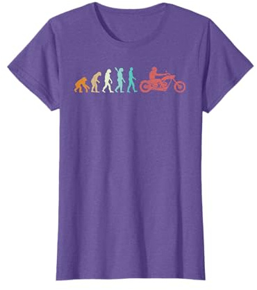 Evolution Chopper Motorcycle Motorbike T-Shirt