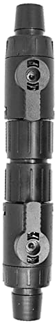 Leeadwaey Aquarium-Schlauchventil, Schnellverschluss, Schlauch, Ventil, Aquariumsystem, 16 mm, 16 / 22 mm