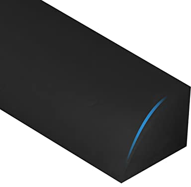 Jackfru Wasserdamm 90 Grad, Selbstklebender Wasserstopfen, Wassersperre Dusche Boden, Schwallschutzleiste Dusche, Wasserbarriere, Boden Dichtleiste Dusche (Schwarz-2M)