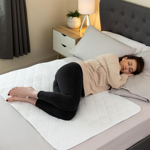 McLiberty 2 x Washable Incontinence Bed Sheets Single & Double