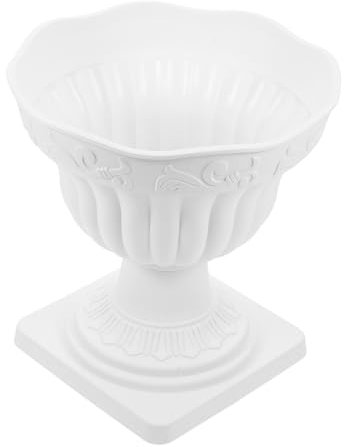 KITANDOVE Antiker Römischer Urnenpflanzer Kunststoff Blumenvase Für Hochzeiten Garten Und Innenräume Durchmesser Dekorative Säule Für Kreative Blumenarrangements