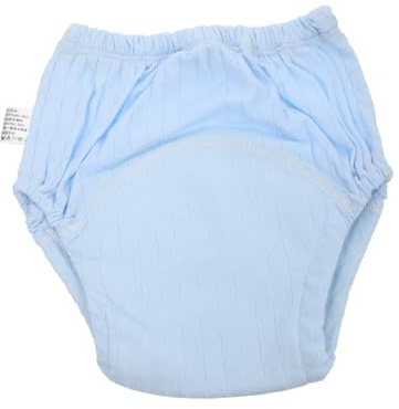 Windelhose für Neugeborene, Trainingshose aus Baumwolle, Waschbar | 1 Stück, Blau, aus Reiner Baumwolle, Atmungsaktiv und Bequem, für Babies und Kleinkinder