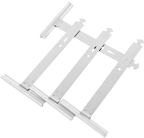 Toyvian 4 Piezas Accesorios Persianas Aluminio Duradero Resorte Gancho para Reparación Persianas Enrollables Fijación Estable Resistente Humedad