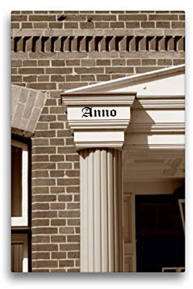 Premium Textil-Leinwand 30 x 45 cm Hoch-Format Leer - Tor zu Ostfriesland, Leinwanddruck von Peter Hebgen