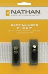 Nathan Startnummernbefestigung Clip Kit