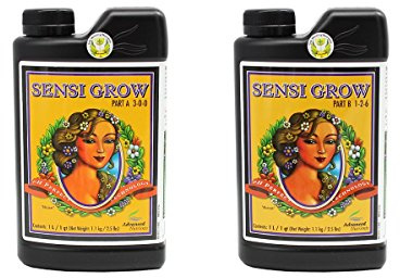 Advanced Nutrients 6201-14AB PH Perfect Sensi Grow Parte A+B, 1 Litro, Marrone/A