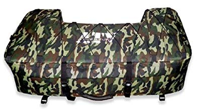 Quad Tasche CAMO FÜR Front ODER HECKMONTAGE MIT Starke Strick 93 x 43 x 23 cm (Como)