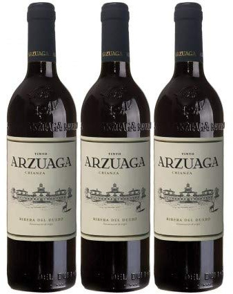 Vino Tinto Arzuaga Crianza - D.O. Ribera del Duero - 3 botellas x 75cl