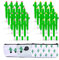 CRITIVE-SHOP Lot de 30 stylos et 3 trousses, stylos à bille en forme de cactus noirs - Cactus créatifs - Cactus amusants - Avec trousse à crayons - Pour fournitures de bureau