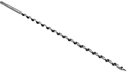 YOKOCUT Auger Drill Bit For Wood, Hex Shank Ship Auger Long Drill Bit For Soft & Hard Wood, Plastic, Drywall (10mm x 460mm)