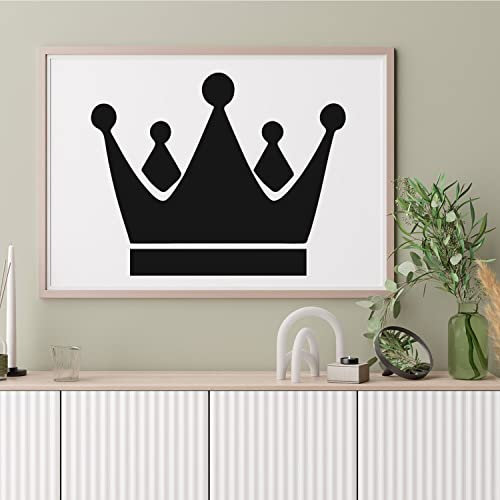 Schablone im Krone Koenig Größe: 15 x 21 cm v6 Design