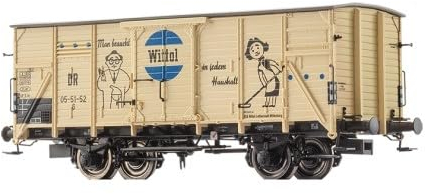 50790 H0 Wagon de marchandises couvert G, DR, Ep.III « Wittol»