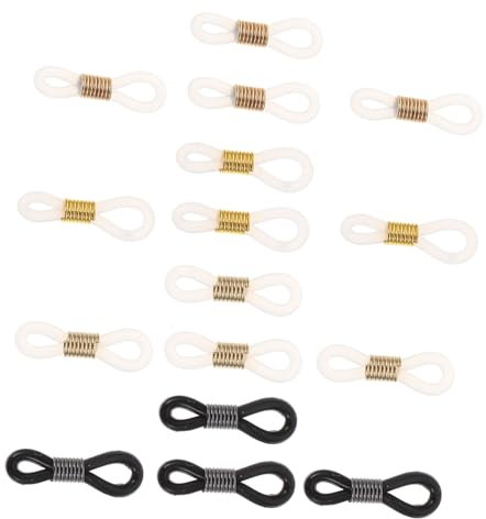 WATIIFUFU 20stücke Brillenkettenhalter Kreative Brillenbefestigungshalter Rutsch Kettenhalter Brillenseilhalter Seilhalter