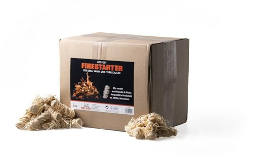 Hot Pott Firestarter - Grill und Kaminanzünder 3 kg