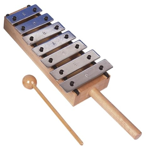TrellaTon® Glockenspiel mit Stiel diatonisch 7 Töne (c-d) I Wiemann Lehrmittel