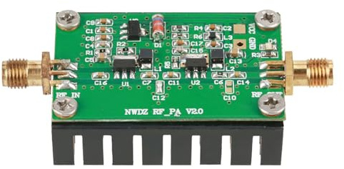 Broadband RF Power Amplifier Circuit Board Module High Power Gain Stable Signal Transmission for HF FM VHF UHF