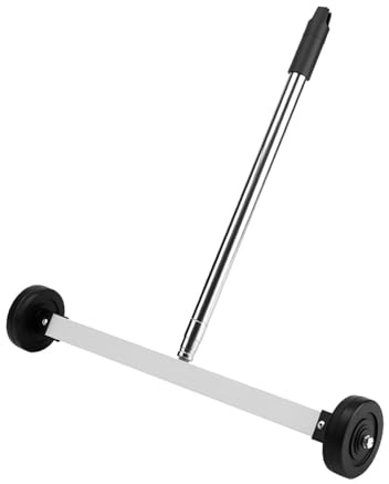 perfk Portable Sweeper, Premium Heavy-Duty Rolling Sweeper, Portable Hand Sweeper for Home and Garden