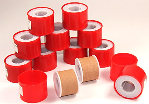 Heftpflaster 6 Stück (2,5m x 2,5cm pro Rolle) Rollenpflaster Pflaster Wundpflaster Pflasterstreifen 067