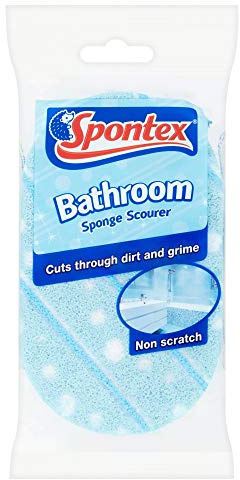 Spontex - Estropajo de baño antiarañazos (1 unidad)