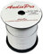 AudioPro Loud Speaker Cable – 2 x 17AWG / 2x 93 Multi-Strand –for Home Audio Hi-Fi Surround Sound etc – Available in White or Transparent – 25m or 50m – Supplied on a handy reel (50m, White)