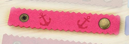 Henkelband 'Anker' Oktoberfest Maß Maßkrugband - Farbe wählbar - 1 Stück (Pink)