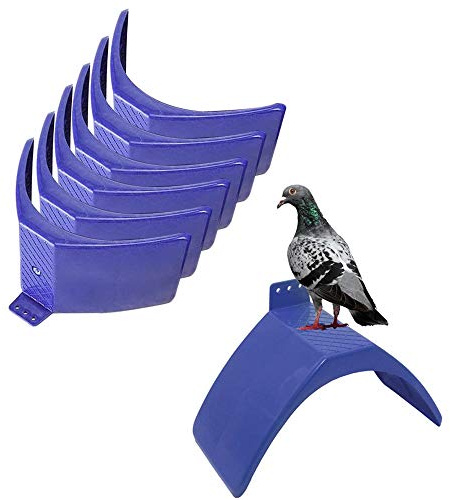 Dove Rest Stand, PeSandy 6PCS Lightweight Pigeons Rest Stand Bird Perches for Dove Pigeon and Other Birds, Durable Plastic Pigeon Perches Roost Bird Dwelling Stand Support Cage Accessories