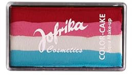 PartyXPeople Jofrika Color-Cake Ice Cream I 4 farbige Aqua Schminke I Wasserlöslich I Leichte Handhabung | Wischfeste Schminke | bunt 708841 - STD