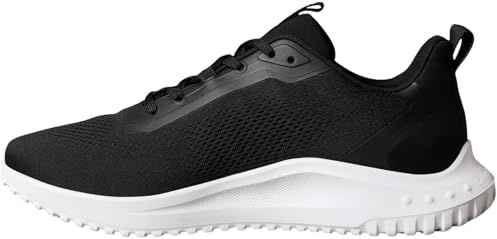 Calvin Klein Runner Sneaker Hombre Eva Mix con Malla, Negro (Black/Bright White), 41