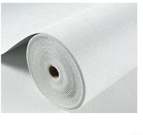 Rollo de papel pintado autoadhesivo, impermeable, aislante térmico y antirruido para decoración del hogar, ideal para muebles y paredes. Medidas: 50 x 300 cm (blanco).