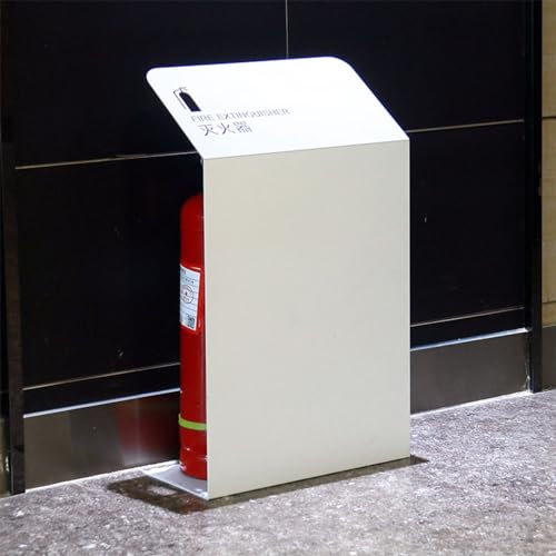 Extintor de incendios con señal indicadora, funda decorativa para mayor seguridad y visibilidad en espacios públicos y privados