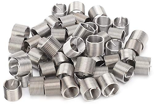 Lot de 50 inserts filetés mâles et femelles, outil de réparation d'écrous réducteurs, fixations en acier inoxydable M10 x 1 x 1,5 D