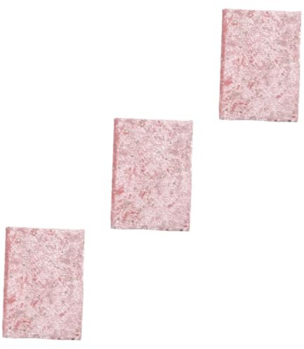3 Piezas Cubierta de Libro Decorativa Ornamental y Práctico para Libros de Usar y Resistente Desgaste