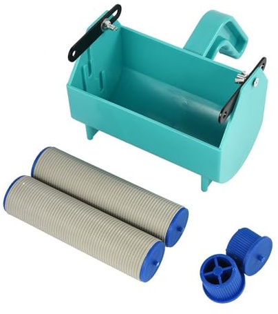 Pennello a rullo per pittura da parete da 12,7 cm, strumento per pittura fai da te per la decorazione della parete di casa, applicatore a rullo in gomma monocolore con manico