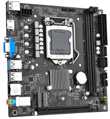 Fit For H510 Mini Itx LGA 1200 Motherboard Set Kit I3 10100f CPU And 16GB DDR4 2666MHZ PC RAM KIT LGA1200 Mainboard 170 * 170mm computer motherboards