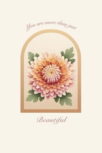 Floral Chrysanthemum Notebook: Beautiful Vintage Floral Gift Journal for Women, 6x9 Inch Lined Notebook, 120 Pages, Perfect for Journaling, Note-Taking and Thoughtful Gifting