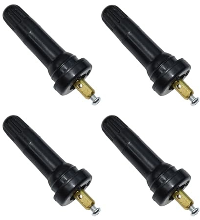 Lot de 4 valves de pneus de voiture, valves pour capteur de pression des pneus, valve de pneu Schrader, système de contrôle de la pression des œufs, entretien de la tige de valve, pour la plupart des