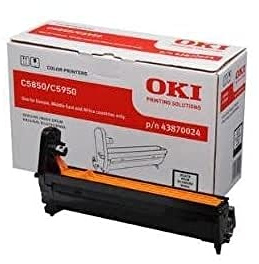 OKI 43870024 C5850, C5950 Trommel 20.000 Seiten, schwarz