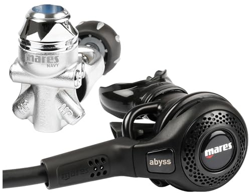 Mares Erwachsene Regulator Abyss 22 Navy II, Schwarz, INT, 416171