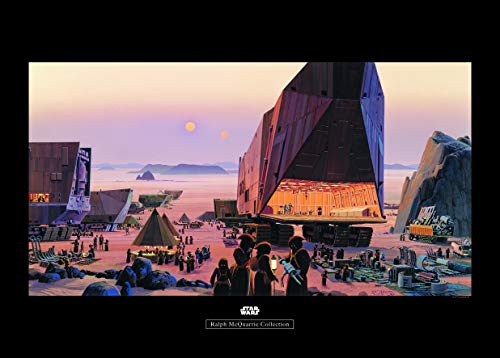 Komar Wandbild | Star Wars Classic RMQ Java Market | Kinderzimmer, Jugendzimmer, Dekoration, Kunstdruck | ohne Rahmen | WB151-70x50 | Größe: 70 x 50 cm (Breite x Höhe)