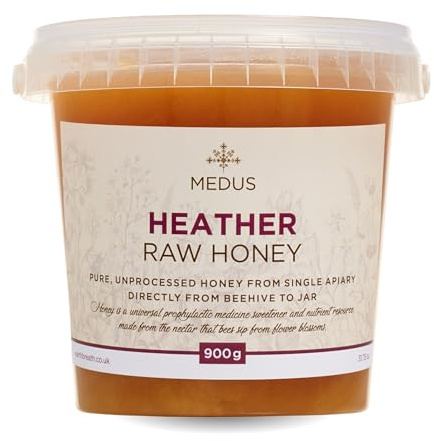Earthbreath Heather Raw Honey 900kg – 100% Raw & Natural – Sustainably Harvested – Rich in Natural Goodness – No Artificial Additives